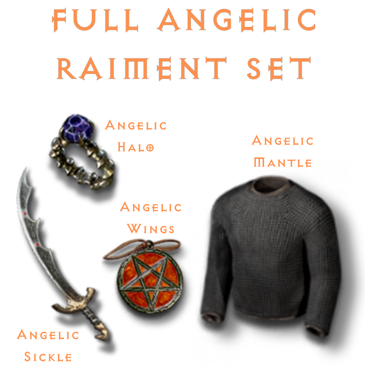 Full Angelic Raiment Set