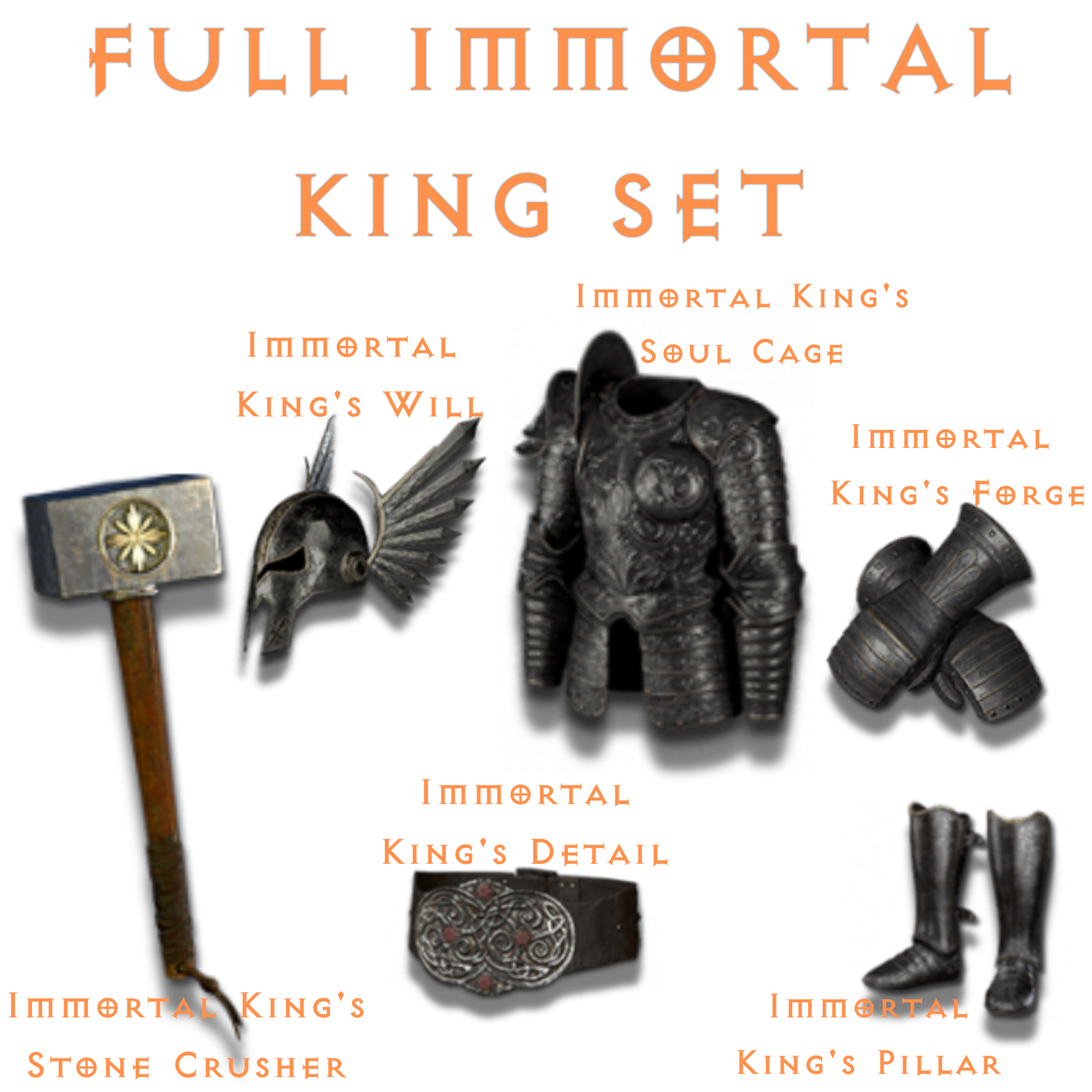 Full Immortal King Set | Diablo 2 Item Store – D2ItemStore