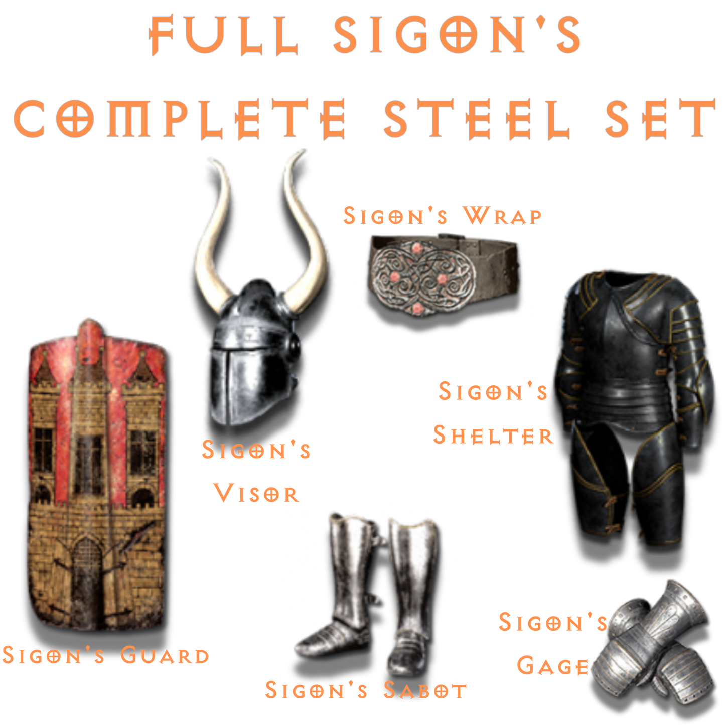 Full Sigon's Complete Steel Set